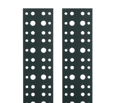 MIDDLEATLANTIC LACE42-2PK | Cable Lace Strip, 42SP, 2 Pk | Black (LACE42-2PK)