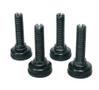 MIDDLEATLANTIC Essex Leveling Feet Kit | for RCS/Qar/MMR | LEVELFEET-K | Black | Non-stock Item