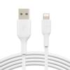 BELKIN Lightning to USB-A Cable 1M White (CAA001BT1MWH2PK)