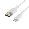 BELKIN Lightning to USB-A Cable 1M White (CAA001BT1MWH2PK)