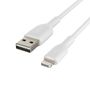 BELKIN Lightning to USB-A Cable (MFi) 15cm White /CAA001bt0MWH