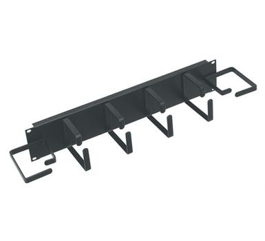 MIDDLEATLANTIC Horizontal Cable Manager | Horizontal and Vertical D-Rings | 2RU | HCM-2DV | Black | Non-stock Item (HCM-2DV)