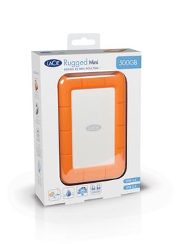 LaCie Rugged SSD STHR2000800 - SSD - 2 TB - USB 3.1 Gen 2 / Thunderbolt 3 (STHR2000800)