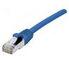 EXC Network Cable | Cat 6 | F/UTP | Low smoke/halogen free | Connection cable | Sininen | 0,3m