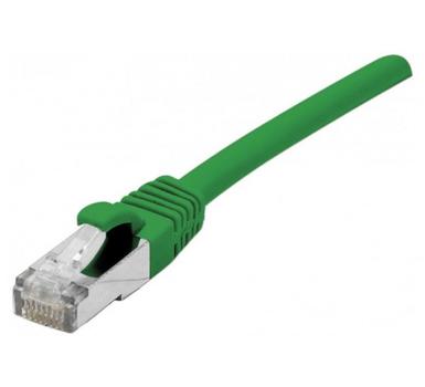 EXC Network Cable | Cat 6 | F/UTP | LÃ¥g rÃ¶k/ halogenfri | Anslutningskabel | GrÃ¶n | 0,3m (EXC850829)