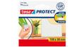 TESA Protect Filzgleiter rechteckig 100 x 80mm braun