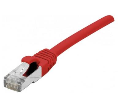 EXC Network Cable | Cat 6 | F/UTP | LÃ¥g rÃ¶k/ halogenfri | Anslutningskabel | RÃ¶d | 0,5m (EXC850861)