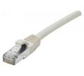 EXC Network Cable | Cat 6 | F/UTP | LÃ¥g rÃ¶k/halogenfri | Anslutningskabel | GrÃ¥ | 0,5m