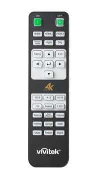 Vivitek 5042061300 remote control IR Wireless Projector Press buttons (5042061300)