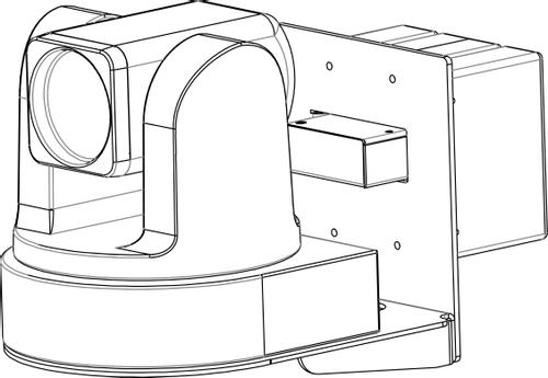 Sound Control Technologies Sony SRG-120H & SRG-300H RCM Camera Wall Mount (RCM-SR1)