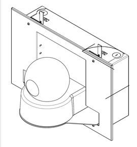 SOUND_CONTROL Sony EVI-H100V RCR Recessed Camera Wall Mount (RCR-SD2-X*)