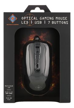 DELTACO GAMING Single mouse  Black (GAM-029)