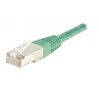 EXC Patch Cord RJ45 CAT.5e F/UTP Green 0.50m