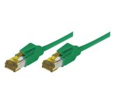 EXC Patch Cord RJ45 CAT.7 S/FTP Copper LSZH (Halogenfri) Snagless Green 0.30m (EXC850071)