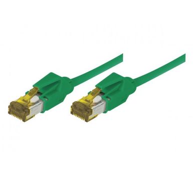 EXC Patch Cord RJ45 CAT.7 S/FTP Copper LSZH (Halogenfri) Snagless Green 1.50m (EXC850074)