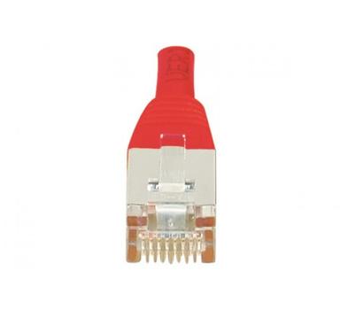 EXC Patch Cord RJ45 CAT.5e F/UTP Red 1m (EXC854134)