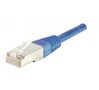 EXC Network Cable | Cat 5e | F/UTP | Patch round (standard) | Sininen | 0,15m (EXC857100)