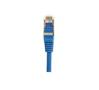EXC Network Cable | Cat 5e | F/UTP | Patch round (standard) | Sininen | 0,15m (EXC857100)