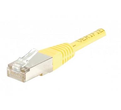 EXC Patch Cord RJ45 CAT.5e F/UTP Yellow 0.50m (EXC847161)