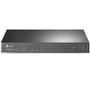 TP-LINK 10-Port Gigabit Switch with 8-Port PoE+  PORT: 8x Gigabit PoE+ Ports,  1x Gigabit Non-PoE Port,  1x Gigabit SFP Slot SPEC: 802.3at/af,  63 W PoE Power,   Desktop Steel Case FEATURE: Plug and Play