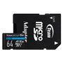 TEAM ELITE A1 - Flashhukommelseskort (SD adapter inkluderet) - 64 GB - A1 / Video Class V30 / UHS-I U3 - microSDXC