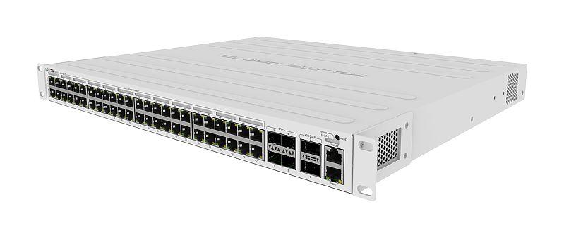 MIKROTIK 48-port 750 W POE+ Switch (CRS354-48P-4S+2Q+RM)