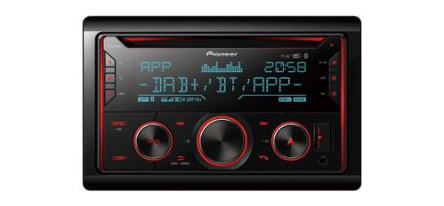 PIONEER Car Media Receiver Black 200  (FH-S820DAB)