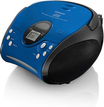 LENCO Scd-24 Digital Black, Blue (SCD24BL/SW)