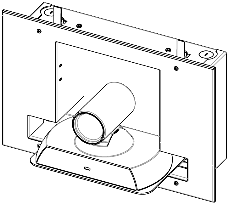 Sound Control Technologies Lifesize Icon & Flex 400 RCR Recessed Camera Wall Mount (RCR-LS4-X*)