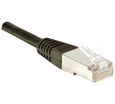 EXC Network Cable | Cat 5e | F/UTP | Patch rund (standard) | Svart | 0,3m (EXC854142)