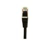 EXC Network Cable | Cat 5e | F/UTP | Patch rund (standard) | Svart | 0,3m (EXC854142)