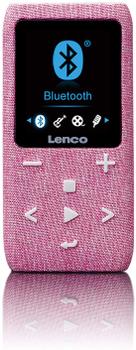 LENCO Xemio-861 Mp4 Player 8 Gb Pink (XEMIO861PI)