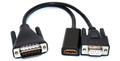 SOUND_CONTROL HDCI to DB9F/HDMI CABLE