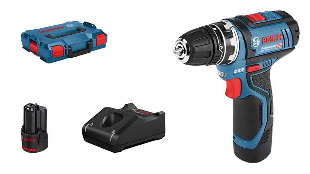 Bosch GSR 12V-15 FC Professional drill - 2x 2.0Ah - 30Nm (06019F6001)