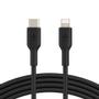 BELKIN Lightning to USB-C Cable (MFi) 1m Black / CAA003bt1MBK (CAA003bt1MBK)