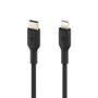 BELKIN Lightning to USB-C Cable (MFi) 1m Black / CAA003bt1MBK (CAA003bt1MBK)