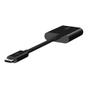 BELKIN RockStar Connect USB-C Audio + Charge adapter black (F7U081BTBLK)
