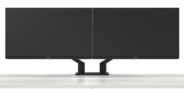DELL Dual Monitor Arm - MDA20 monteringssett - justerbar arm - for 2 LCD-skjermer - svart (DELL-MDA20)