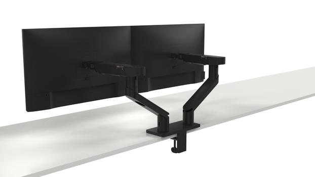 DELL Dual Monitor Arm - MDA20 monteringssett - justerbar arm - for 2 LCD-skjermer - svart (DELL-MDA20)