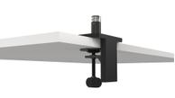 DELL Single Monitor Arm - MSA20 monteringssett - justerbar arm - for LCD-skjerm - svart (482-BBDJ)