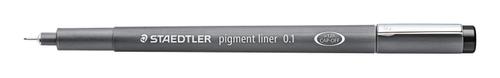 STAEDTLER Fineliner pigment liner 0,1mm sort (30801-9*10)