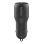 BELKIN Dual USB-A Car Charger 24W + Lightning to USB-A Cable (MFi) / CCD001bt1MBK (CCD001bt1MBK)