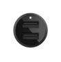 BELKIN CAR CHARGER DUAL USB-A 24W BLACK CHAR (CCB001btBK)