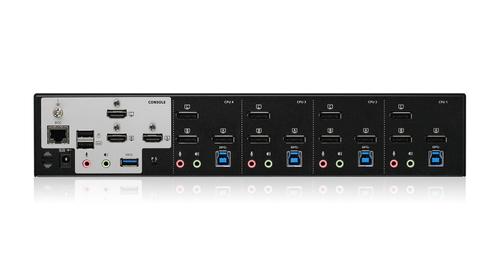 IOGEAR 4-Port 4K Tripl View Disp Port (GCS1964)