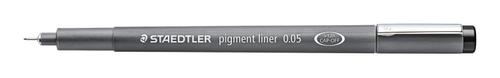 STAEDTLER Fineliner pigment liner 0,05mm black (308 005-9*10)