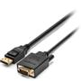 KENSINGTON Adapterkabel - DisplayPort (M) zu HD-15 (VGA) (M) - DisplayPort 1.2 - 1.83 m - passiv, 1080p-Unterstützung - Schwarz