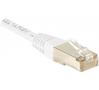 EXC Network Cable | Cat 5e | F/UTP | Patch round (standard) | White | 0.5m (EXC854153)