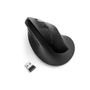 KENSINGTON n Pro Fit Ergo Vertical Wireless Mouse - Vertical mouse - ergonomic - right-handed - 6 buttons - wireless - 2.4 GHz - USB wireless receiver - black (K75501EU)