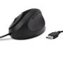 KENSINGTON n Pro Fit Ergo - Mouse - ergonomic - 5 buttons - wired - USB - black - retail (K75403EU)