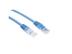 IIGLO Nätverkskabel Cat6 blå 1,5m RJ45 male x 2, UTP, LSZH, upp till 1Gb/s 100m, 10Gb/s 55m, 250Mhz